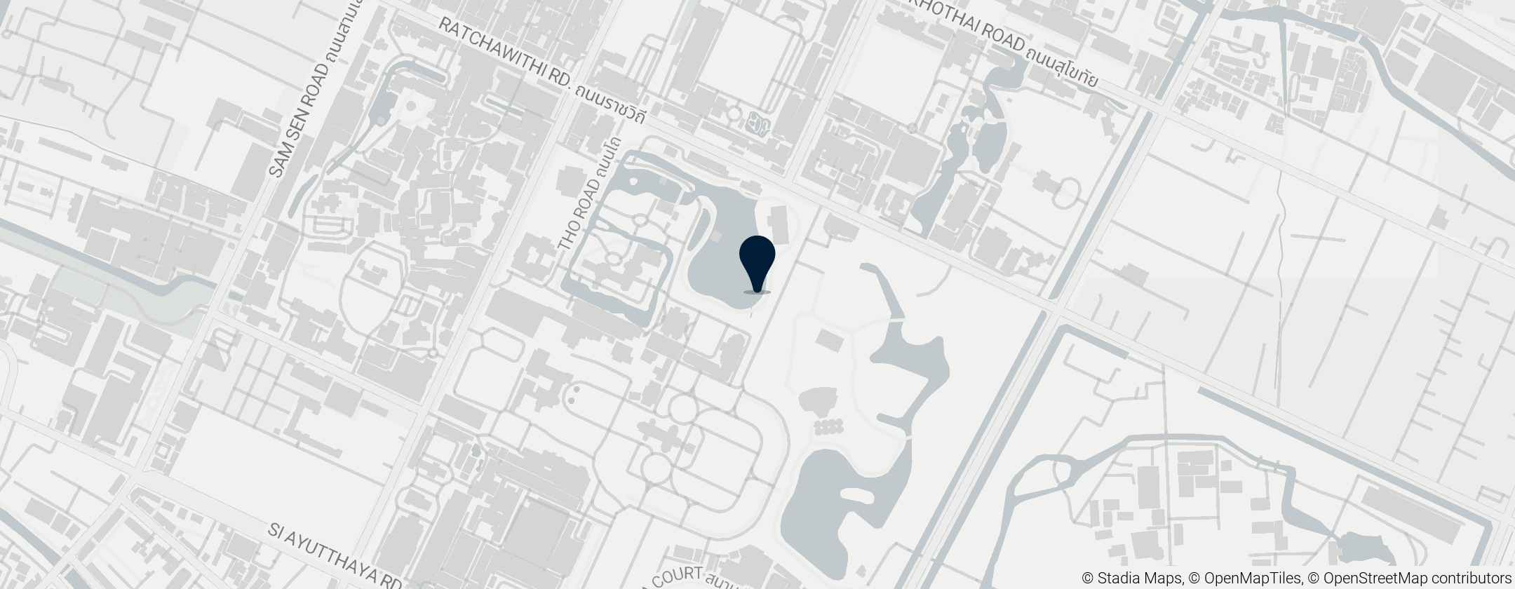 Map of Chang Ton (Royal Elephant) National Museum