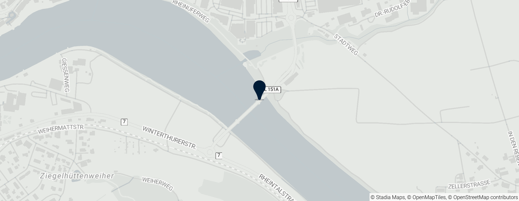 Map of Hochrheinbrücke