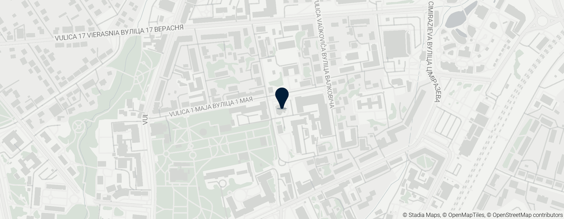 Map of Kościół św. Jana w Grodnie