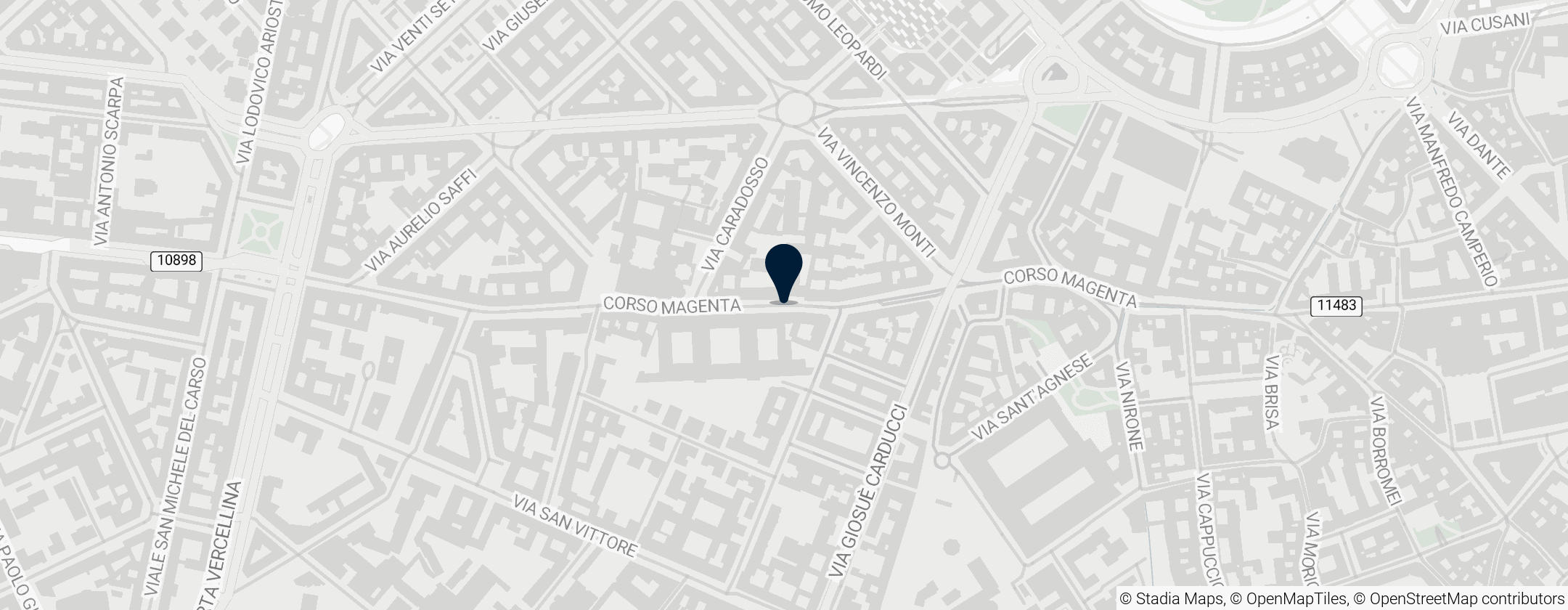 Map of Zero Restaurant