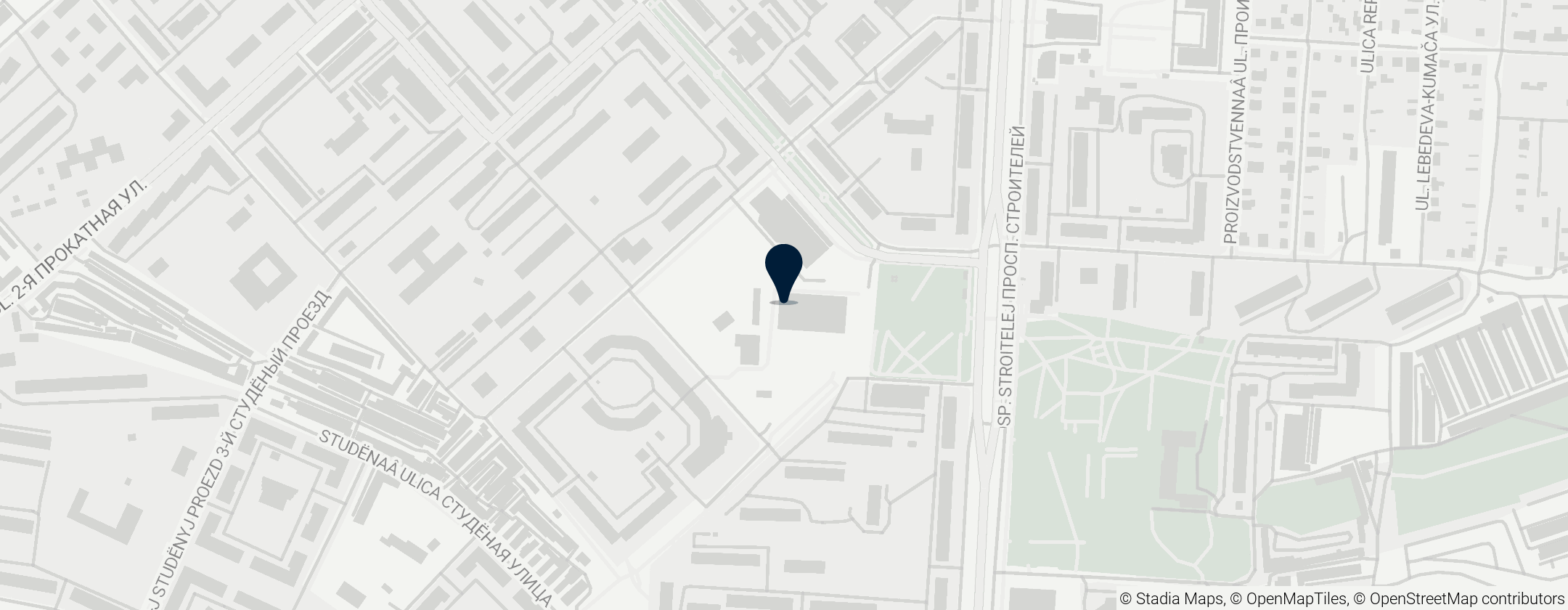 Map of Саратовский театр русской комедии