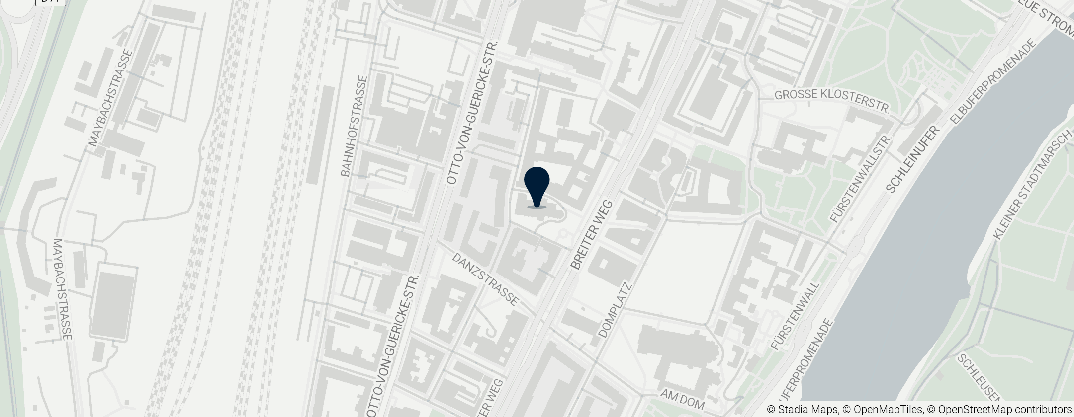 Map of Kathedrale Sankt Sebastian