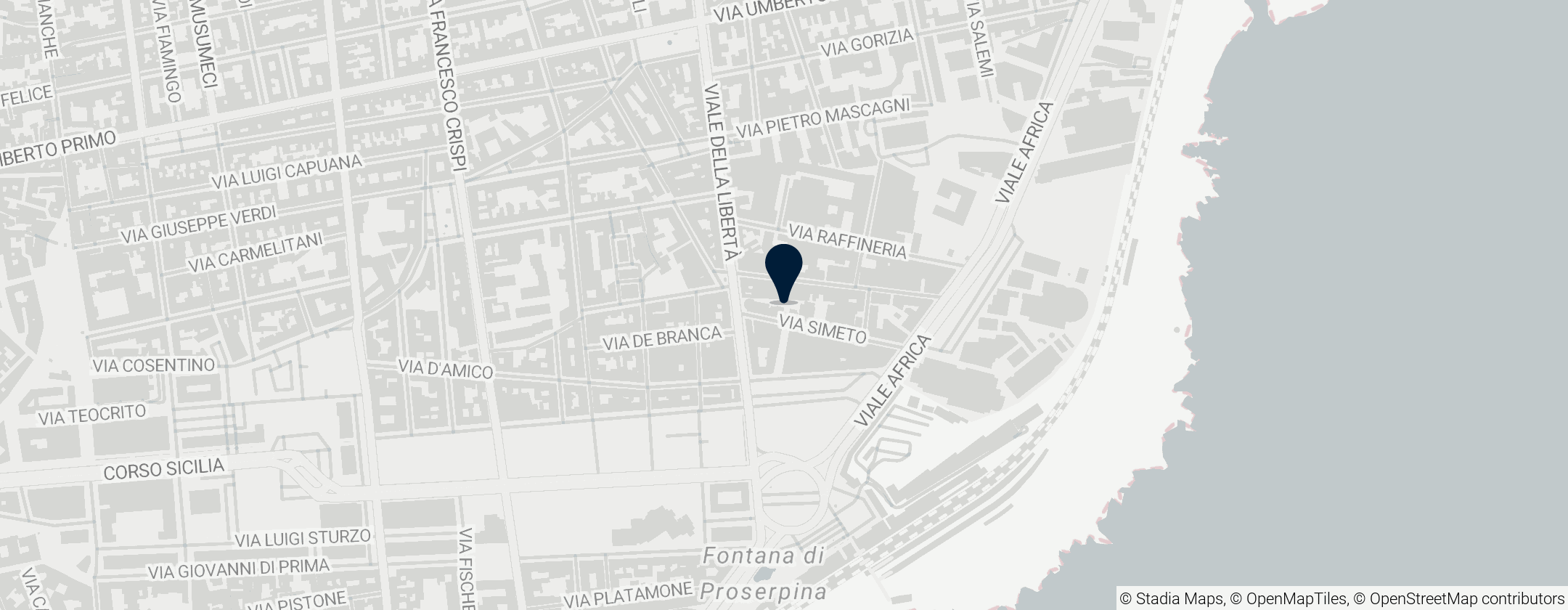 Map of Città della Scienza