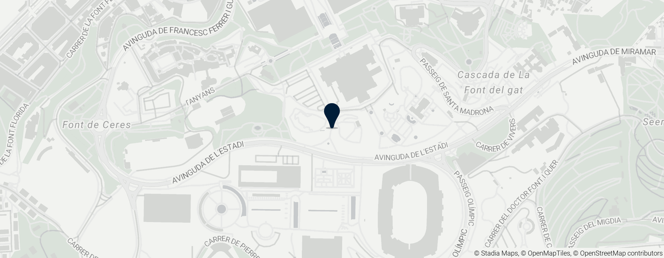 Map of Jardí botànic històric