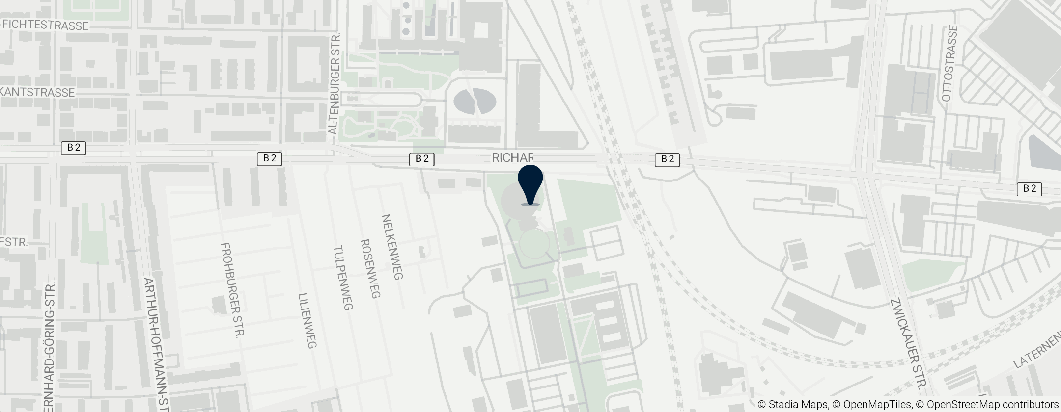 Map of Leipzig Panometer