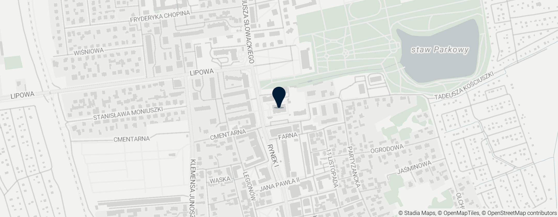 Map of Bazylika św. Anny w Lubartowie