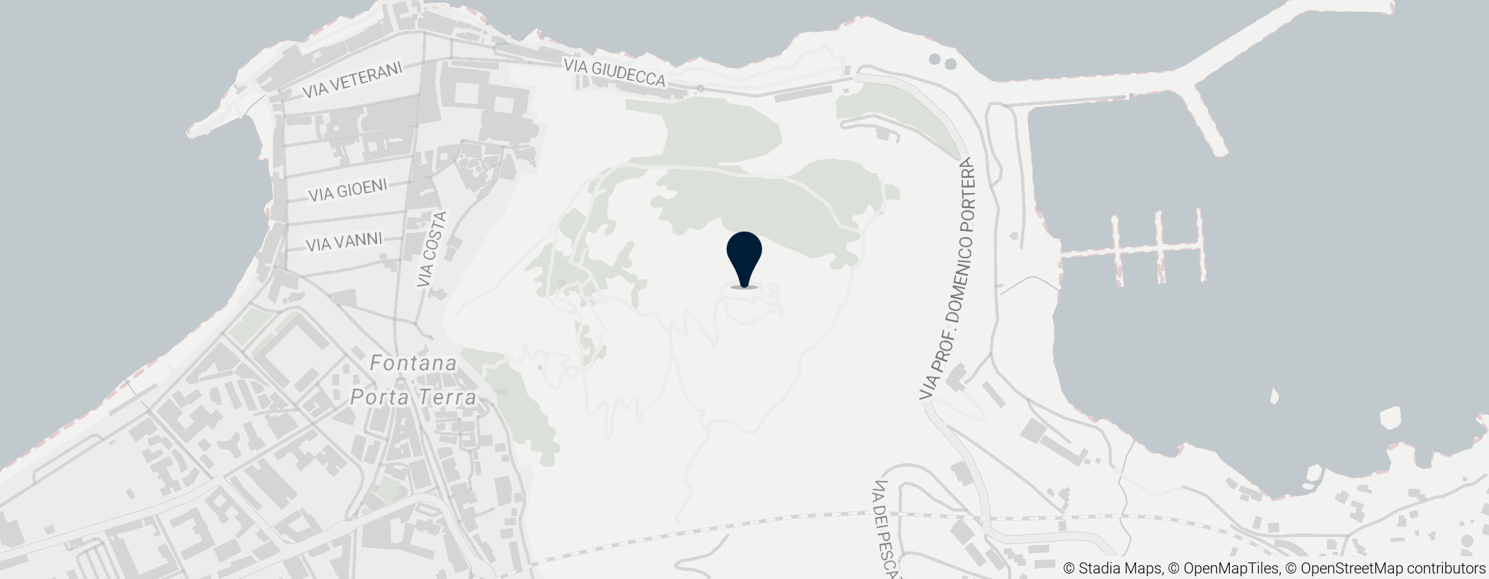 Map of Rocca di Cefalù