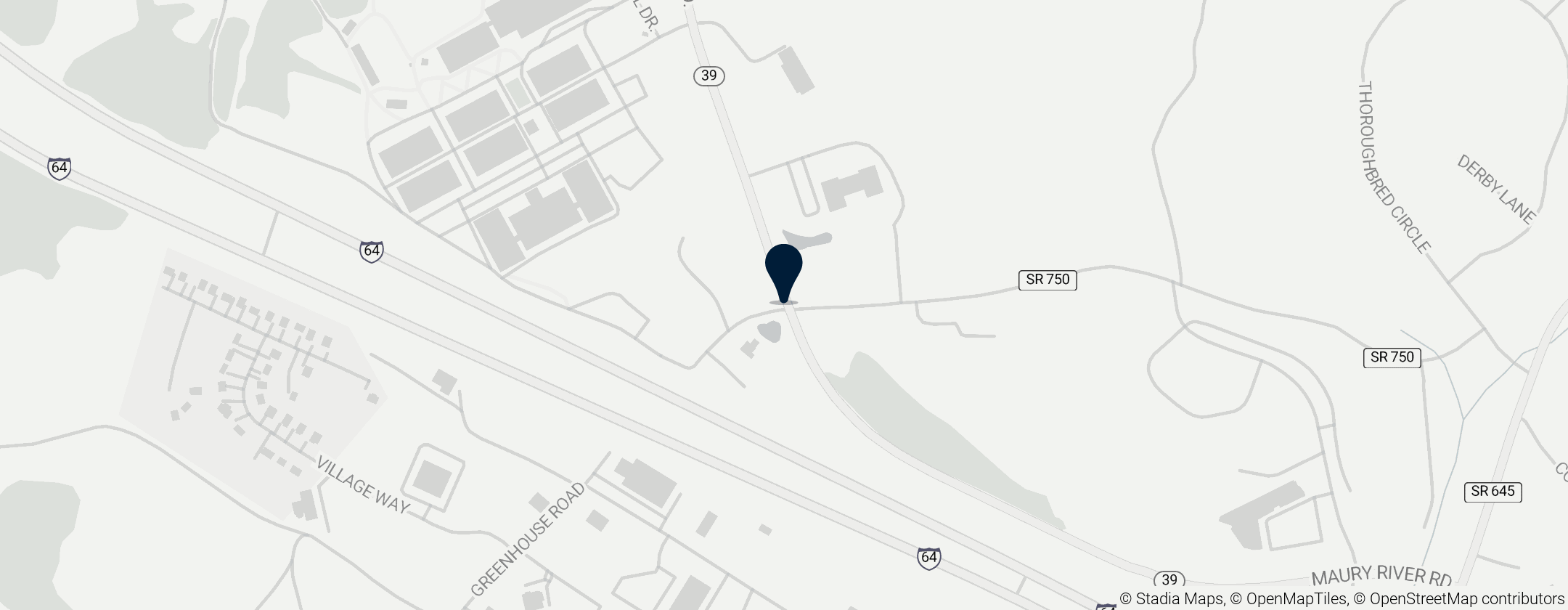 Map of Virginia Horse Center 