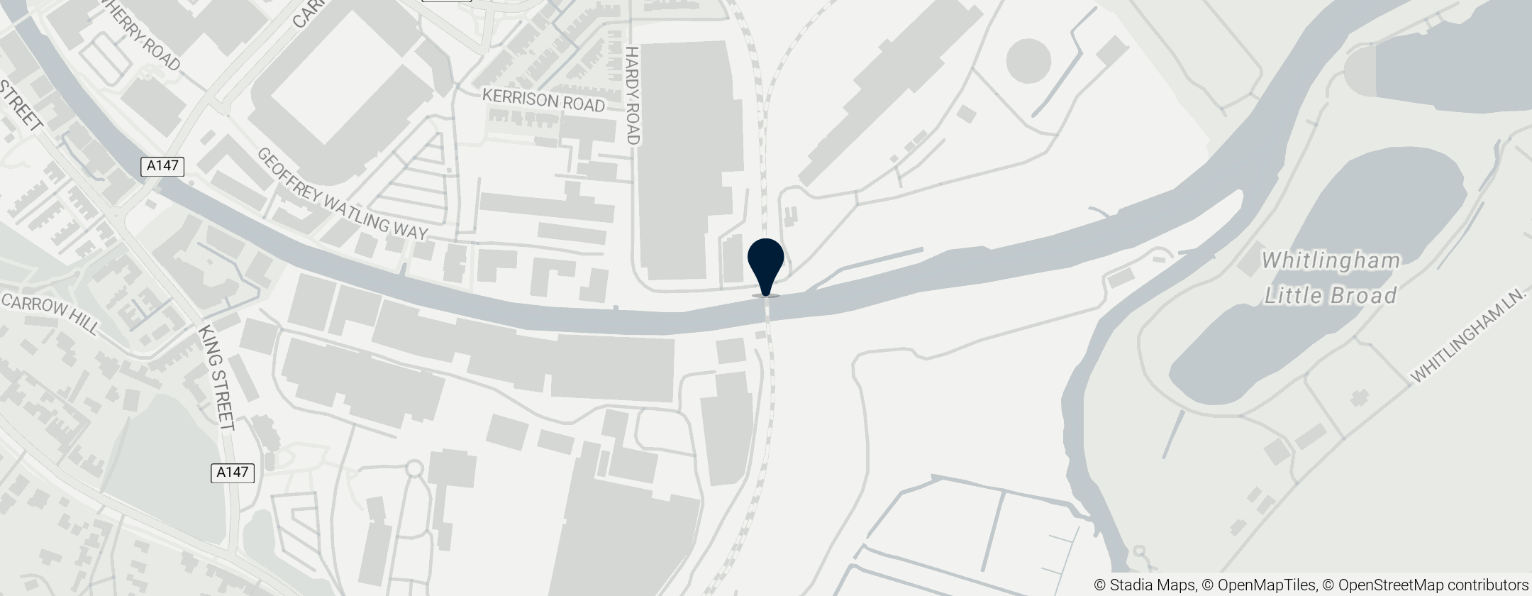 Map of Liverpool Street and Norwich Line