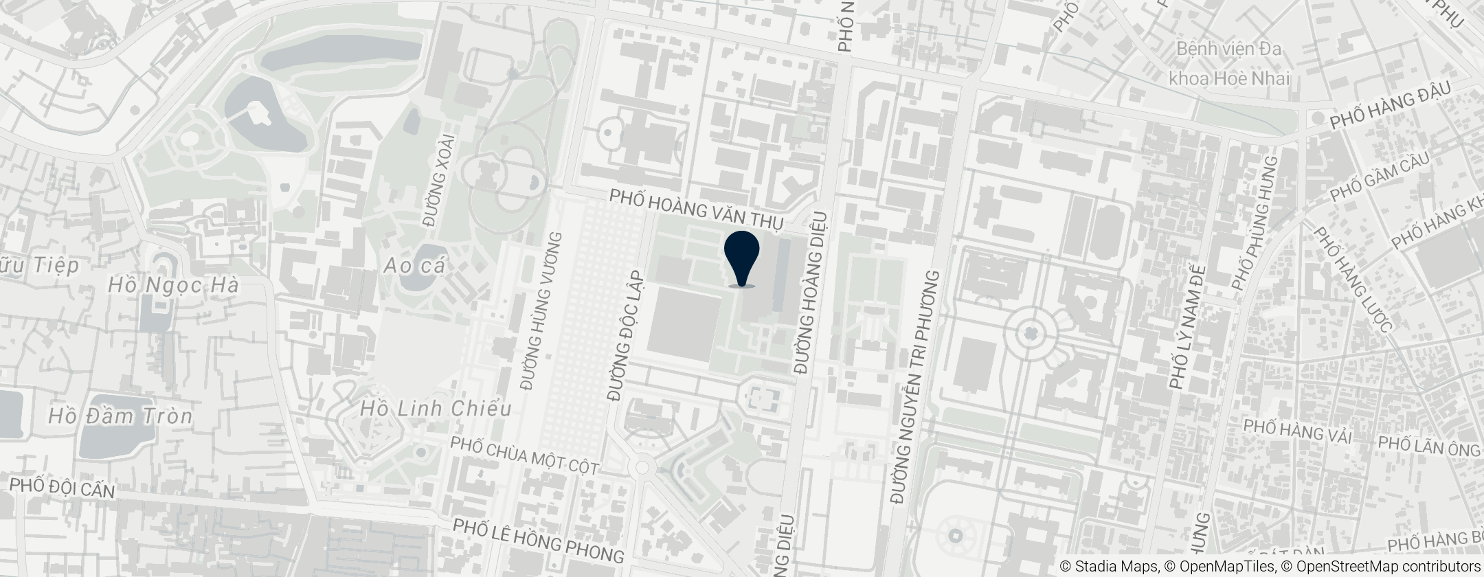 Map of Ханойская цитадель