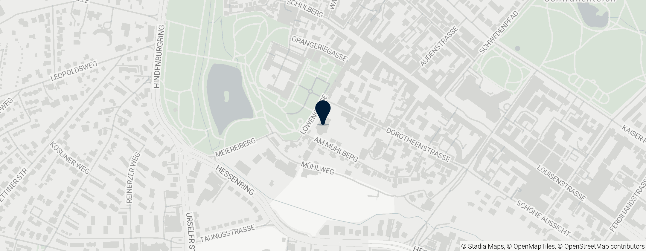 Map of Église du Rédempteur de Bad Homburg