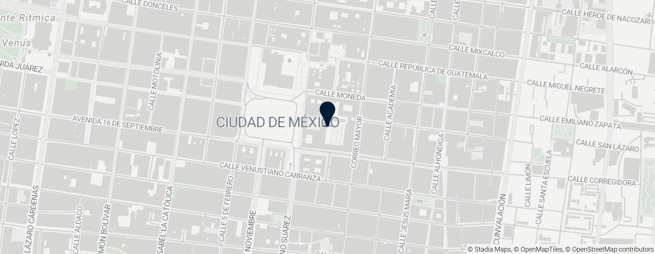 Map of Palácio Nacional