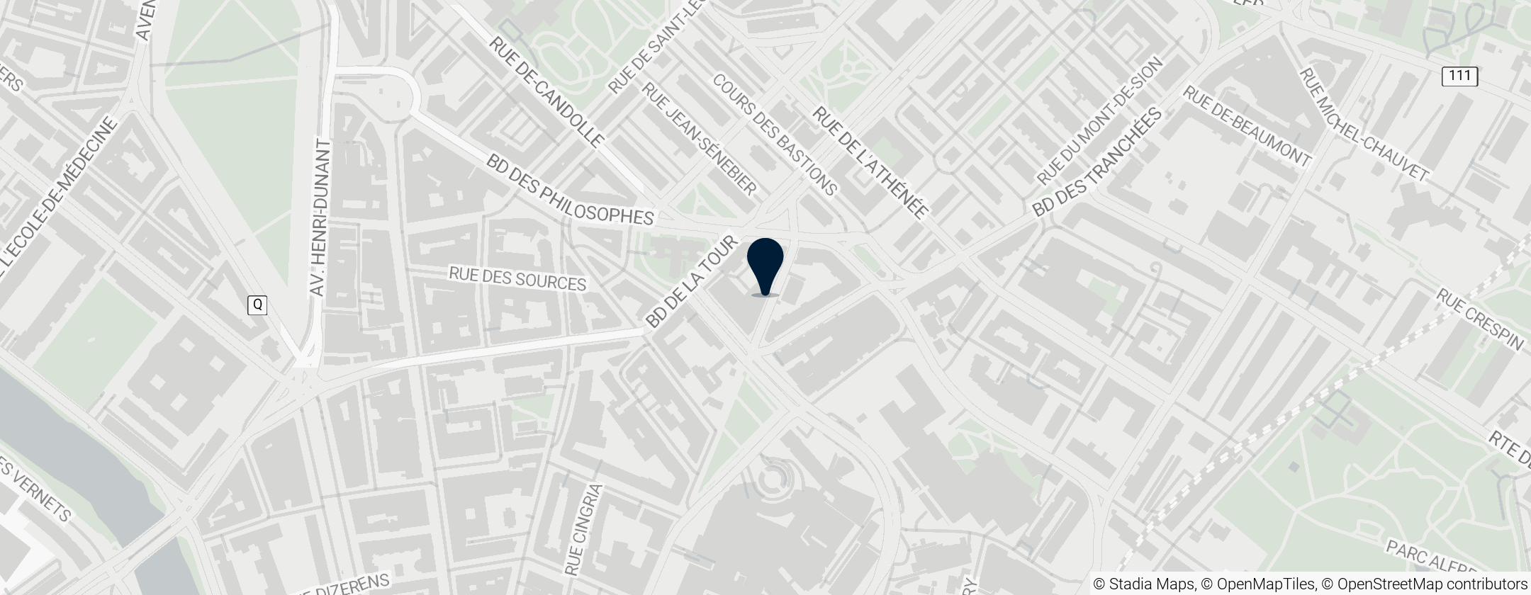 Map of Parapark Genève Escape Room