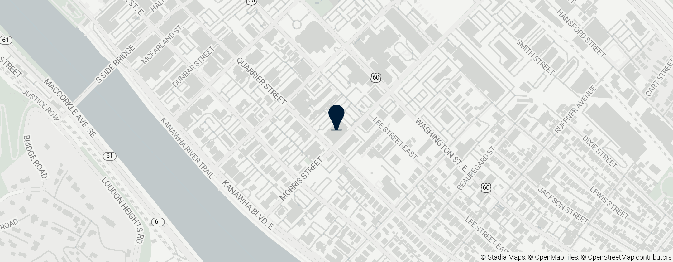 Map of Charleston Baptist Temple