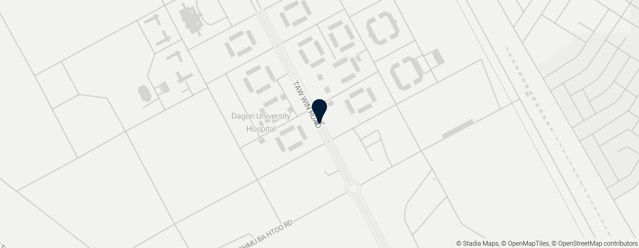 Map of Dagon University