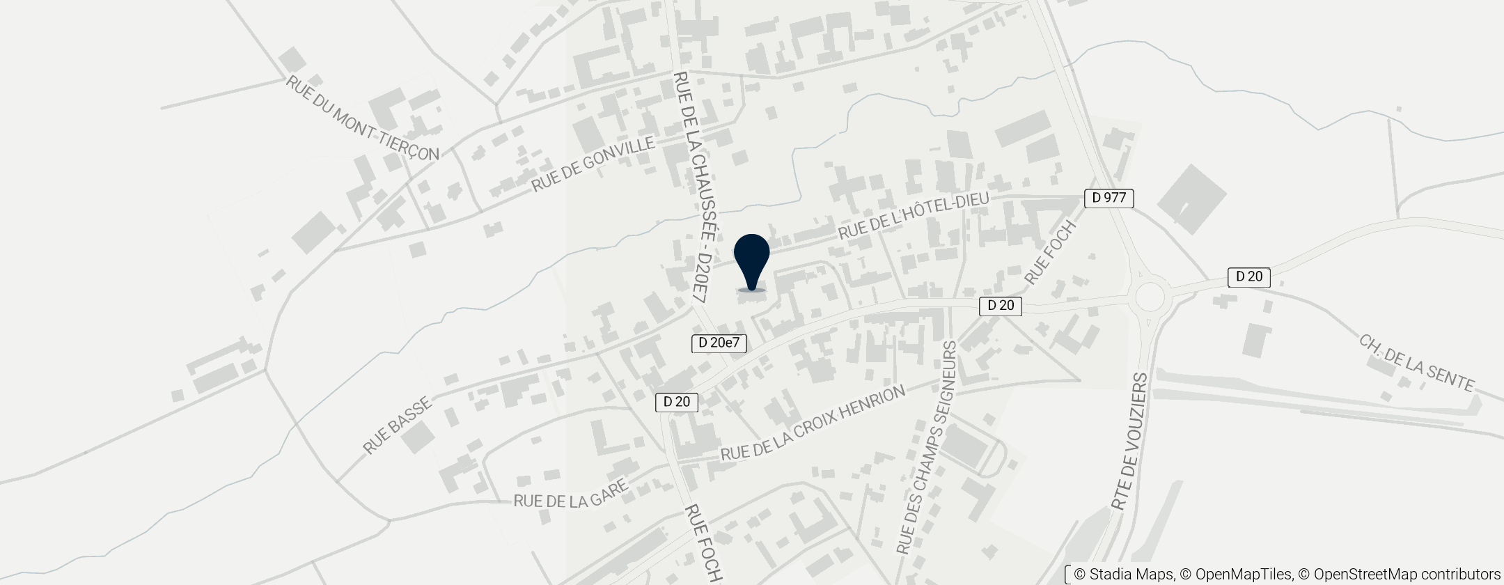 Map of Église Saint-Martin de Sommepy-Tahure