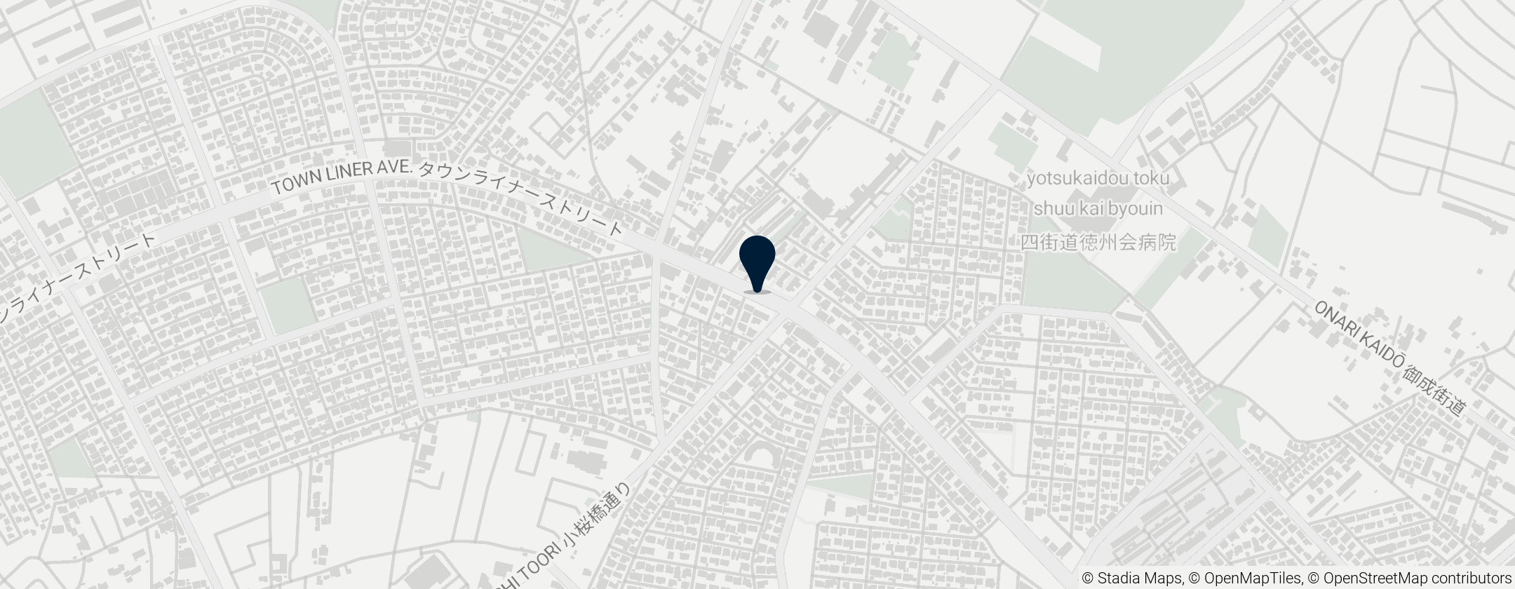 Map of Chishirodai-Kita