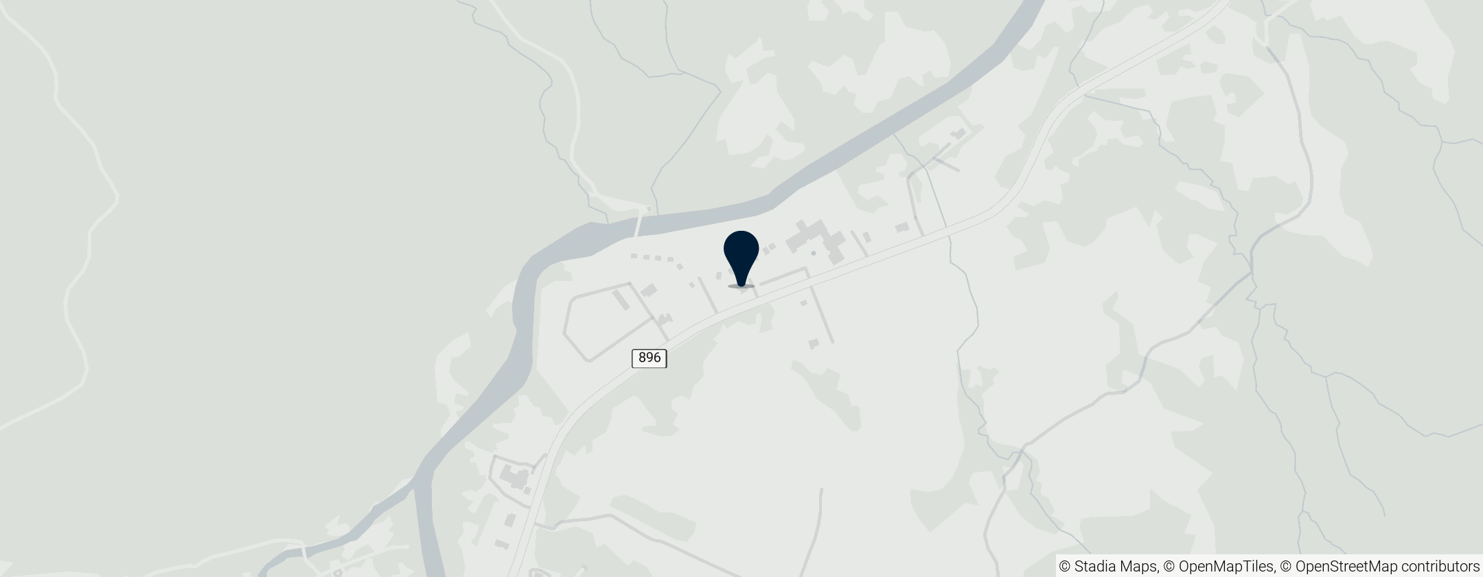 Map of Bieszczadzki Ośrodek Historii Turystyki Górskiej „Zielony Domek” w Ustrzykach Górnych