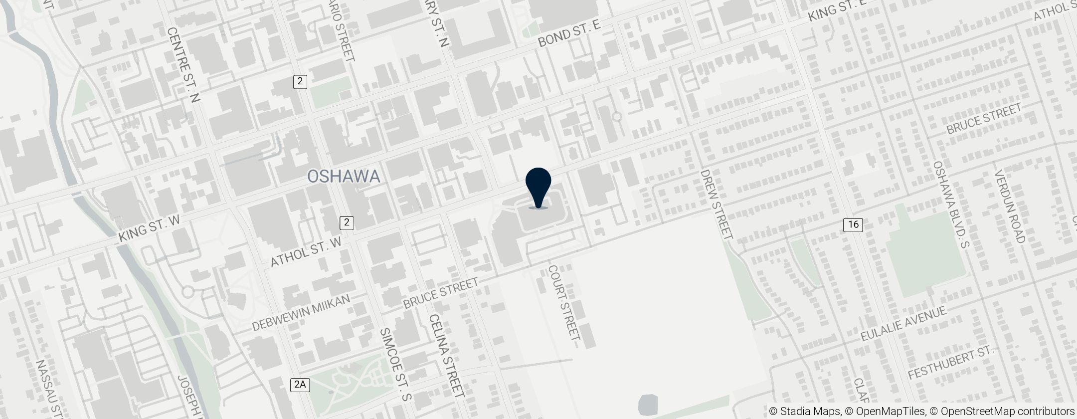 Map of Tribute Communities Centre