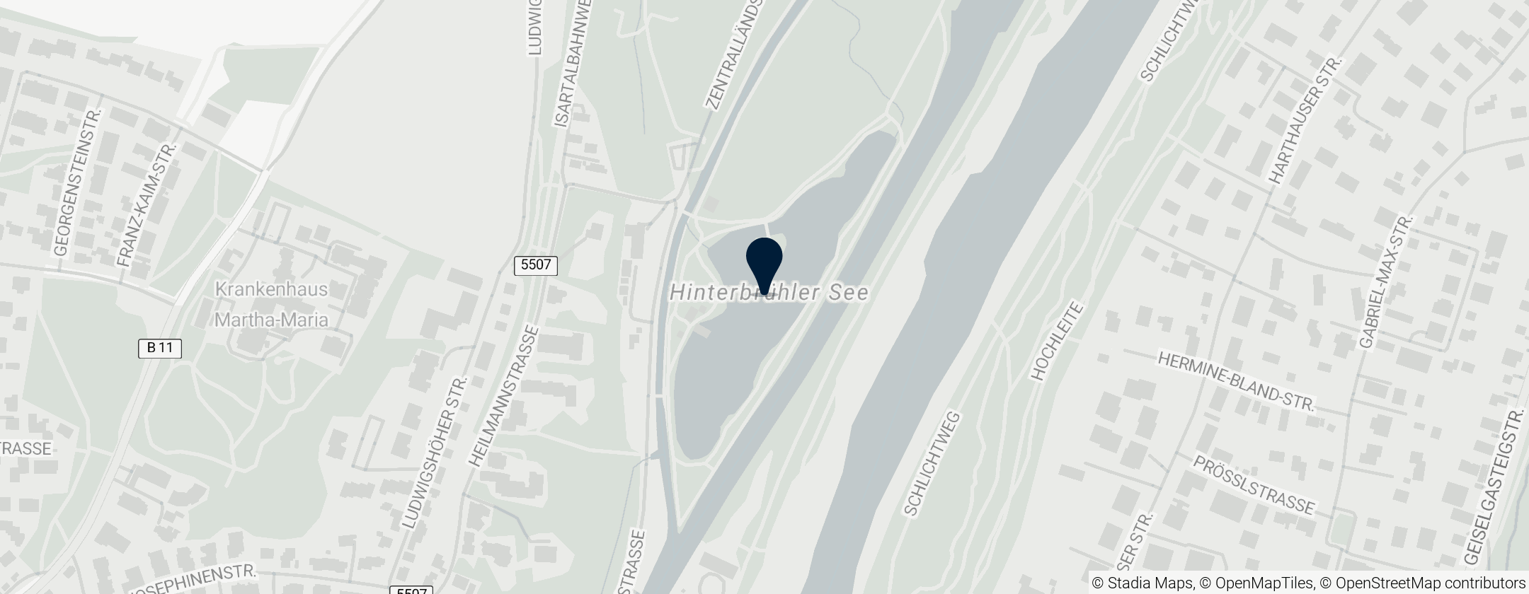 Map of Hinterbrühler See
