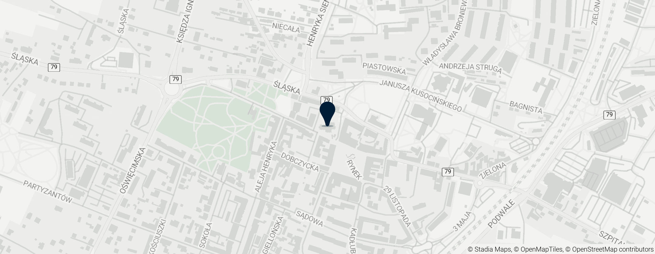 Map of Parafia św. Mikołaja w Chrzanowie