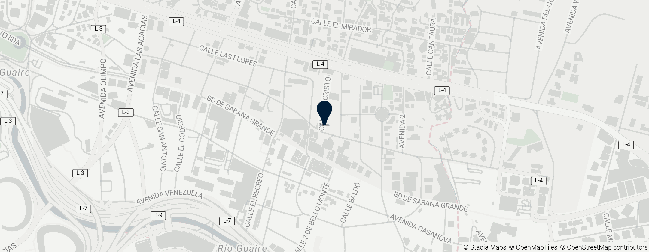 Map of El Maní Es Así