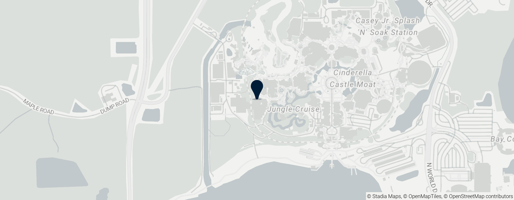 Map of Caribe Bazaar