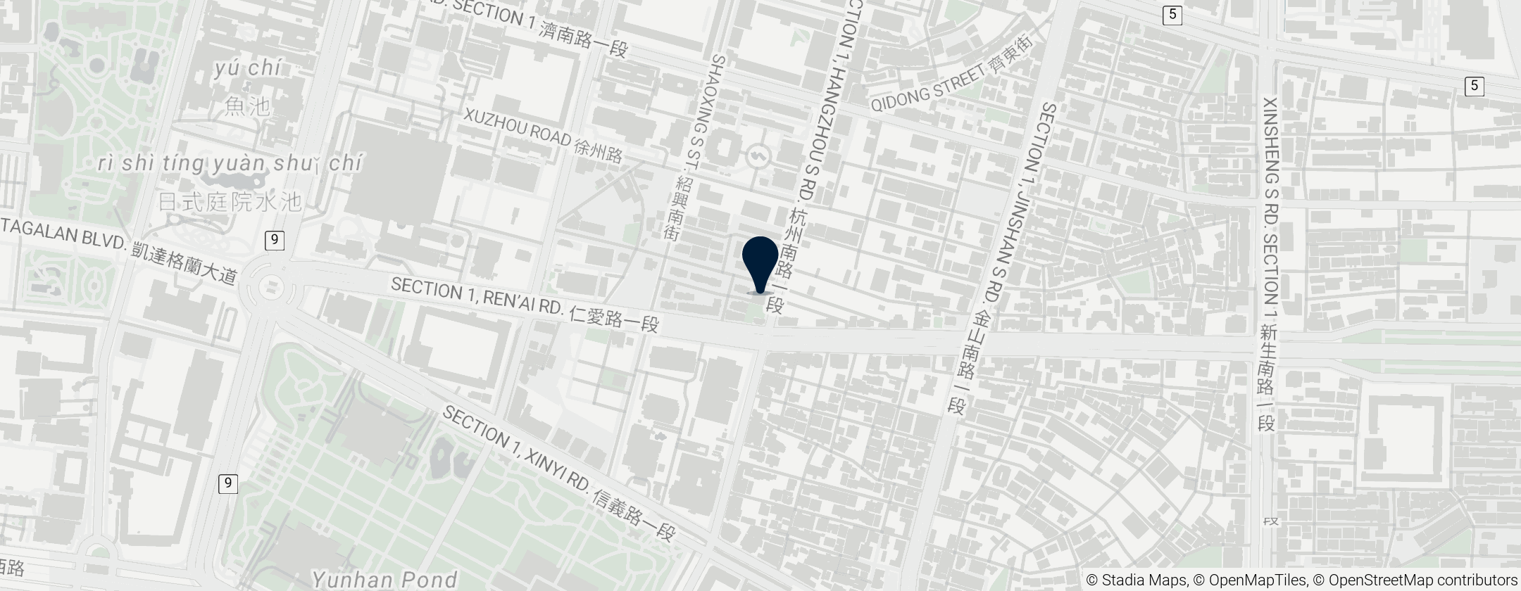 Map of 國家政策研究基金會