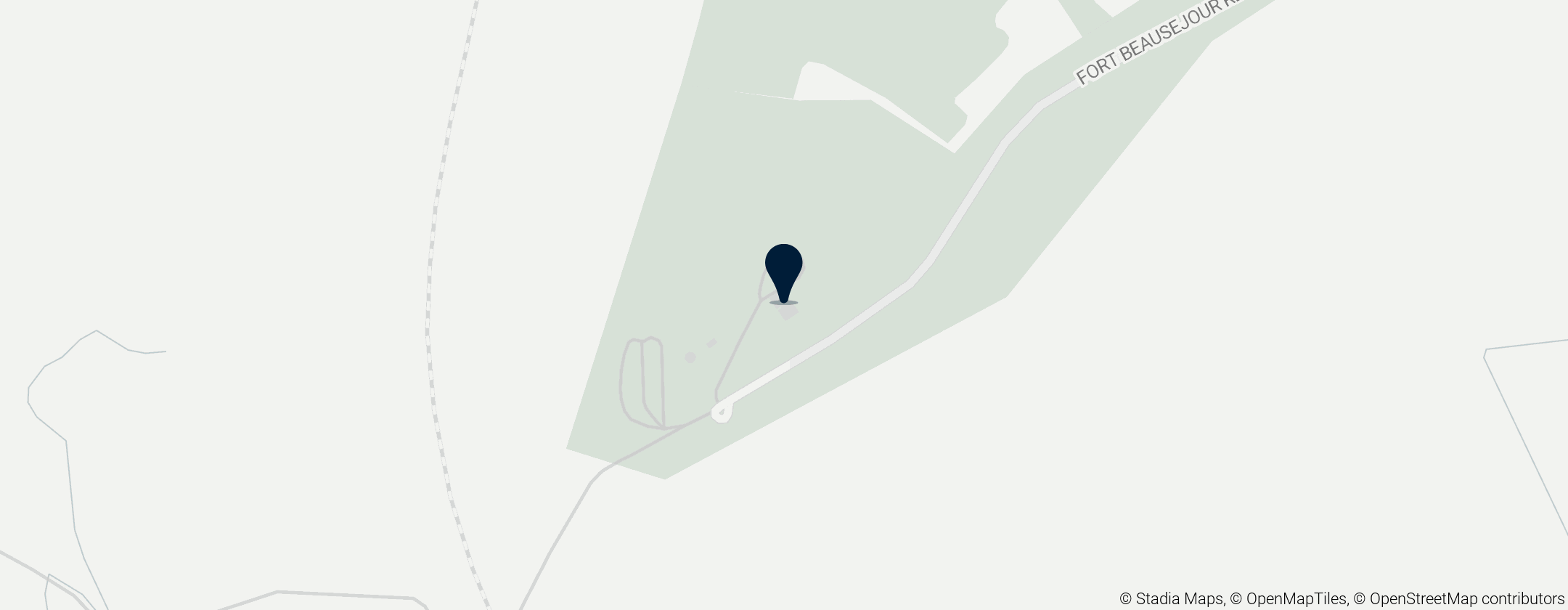 Map of Fort Beauséjour