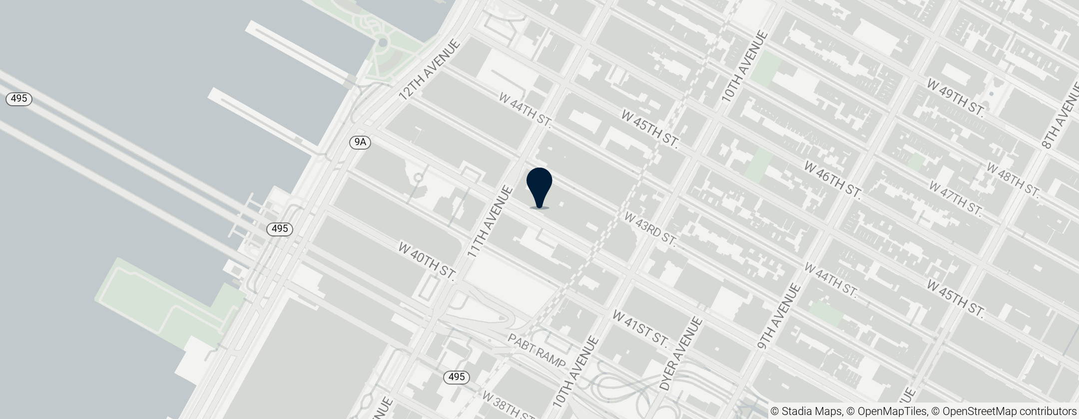 Map of Upright Citizens Brigade Theatre