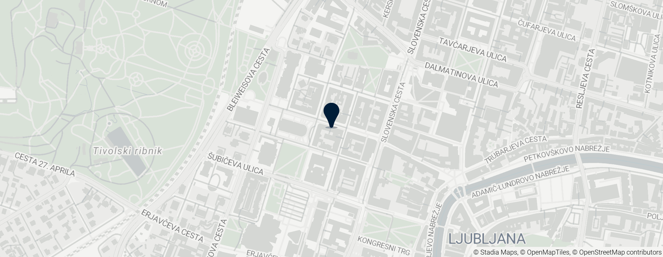 Map of The House of Children and Arts