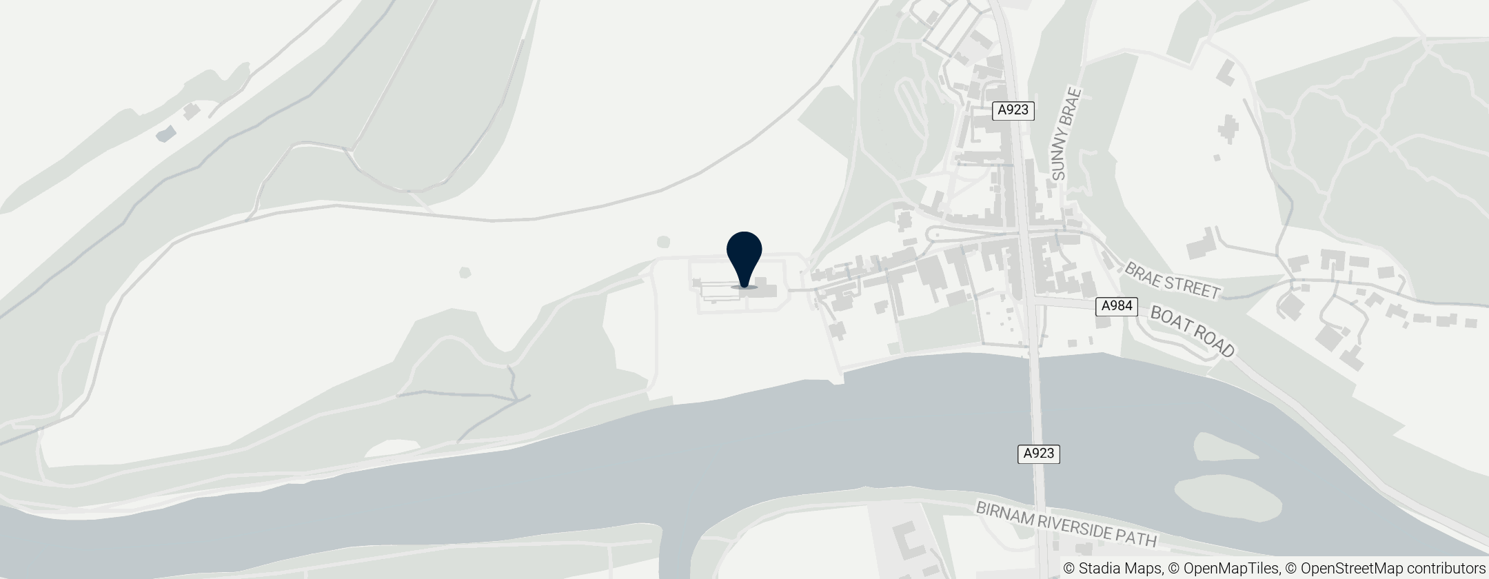 Map of Dunkeld Cathedral