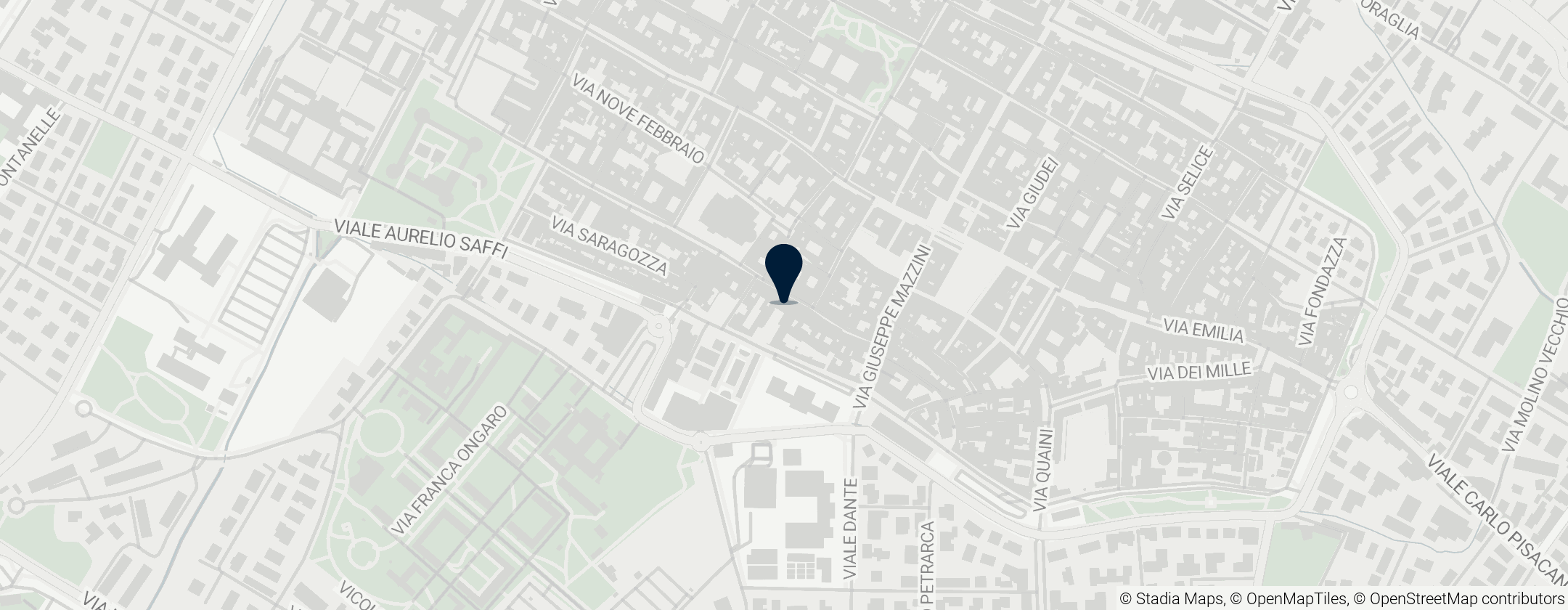 Map of Palazzo Tozzoni