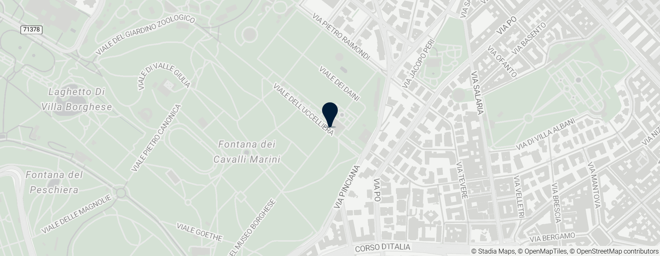 Map of Galleria Borghese