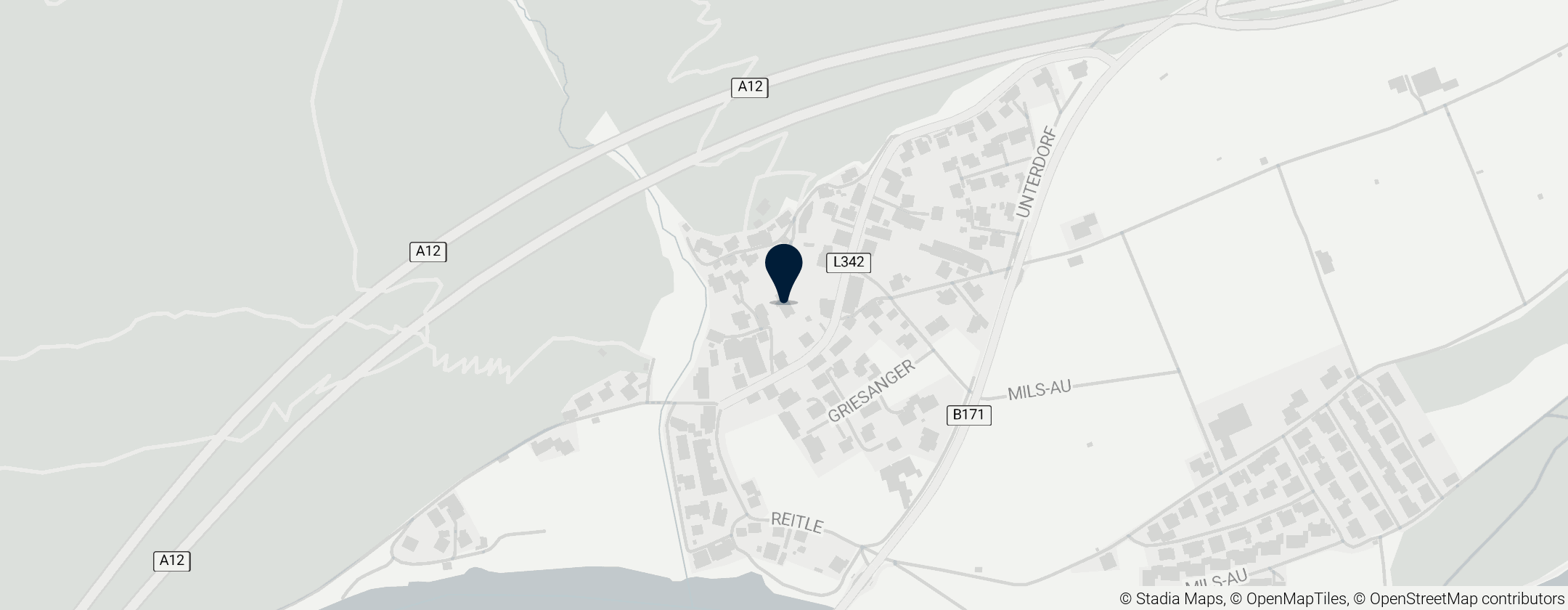 Map of Pfarrkirche Mils bei Imst