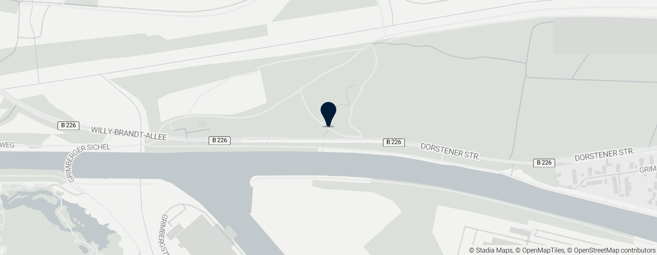 Map of Fleuthebrücke