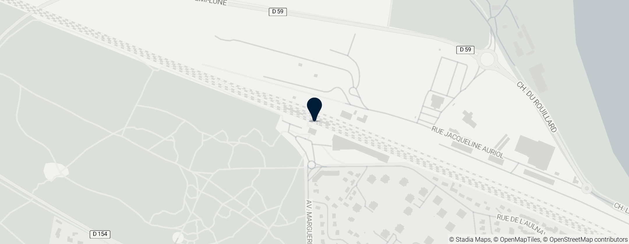 Map of Station Les Clairières de Verneuil