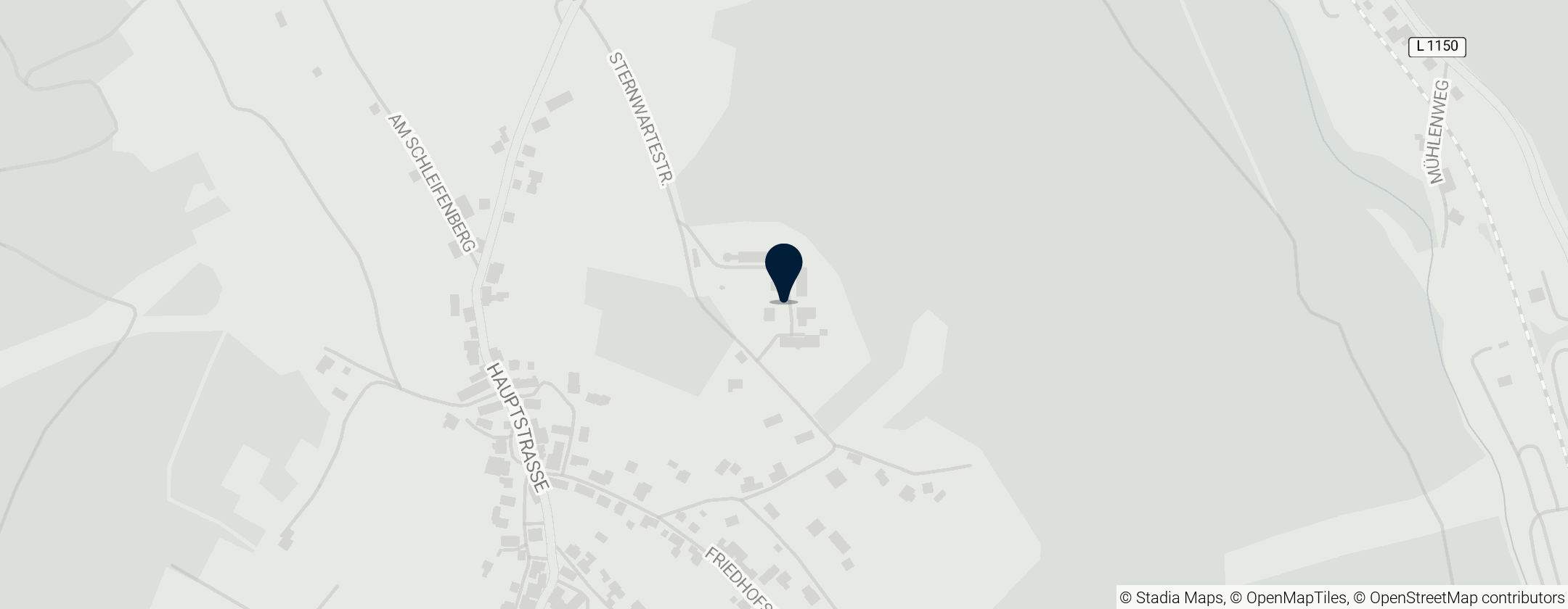 Map of Observatorio de Sonneberg