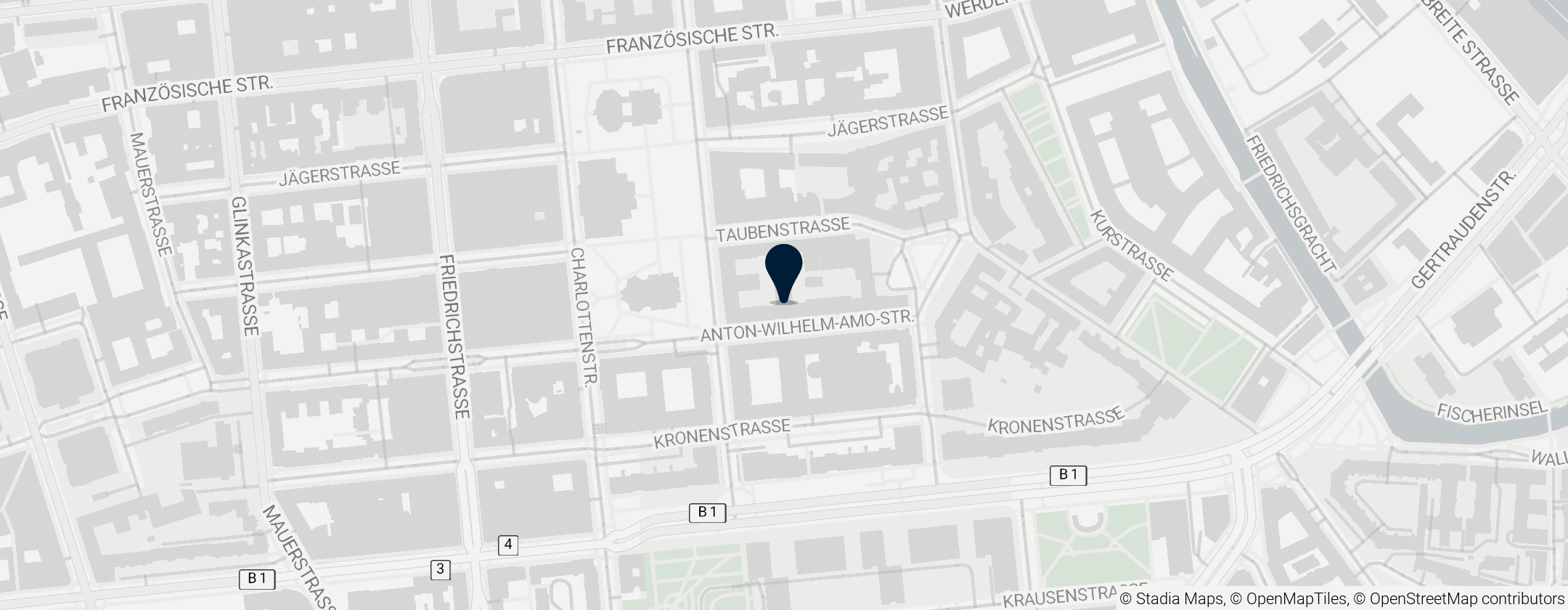 Map of Liechtensteinische Botschaft