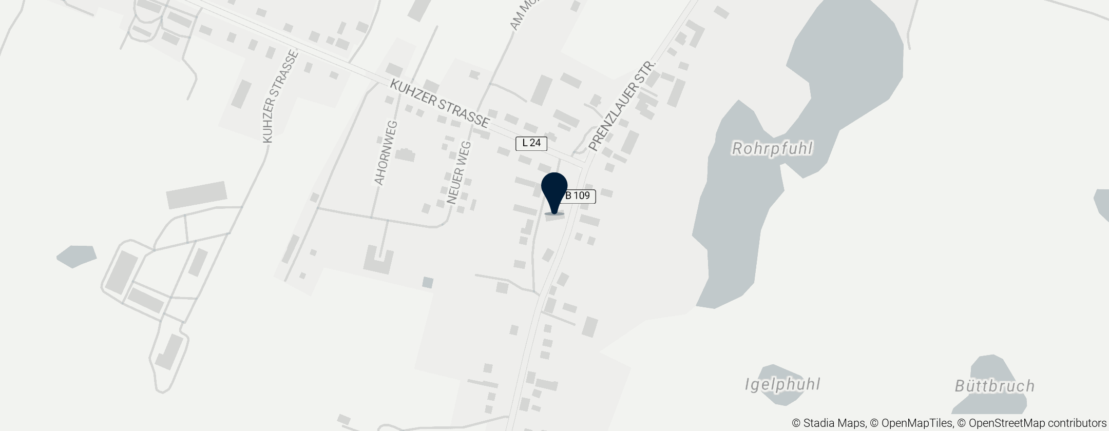 Map of Dorfkirche Haßleben