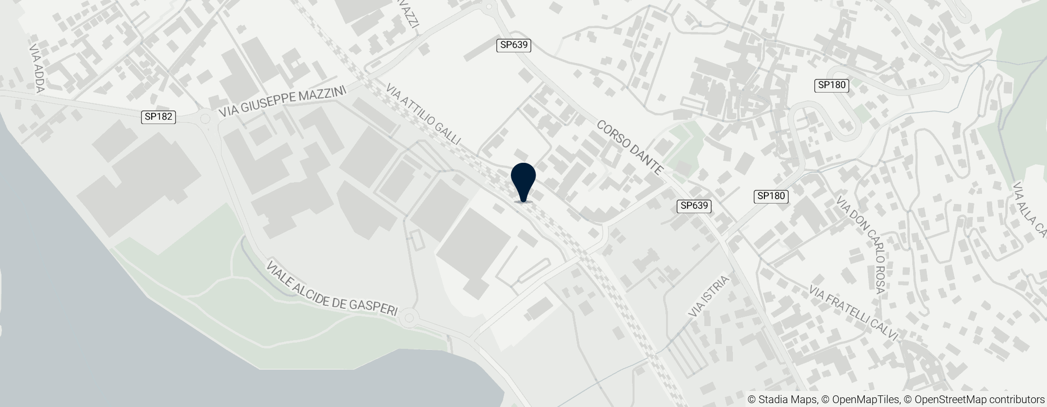 Map of Calolziocorte-Olginate