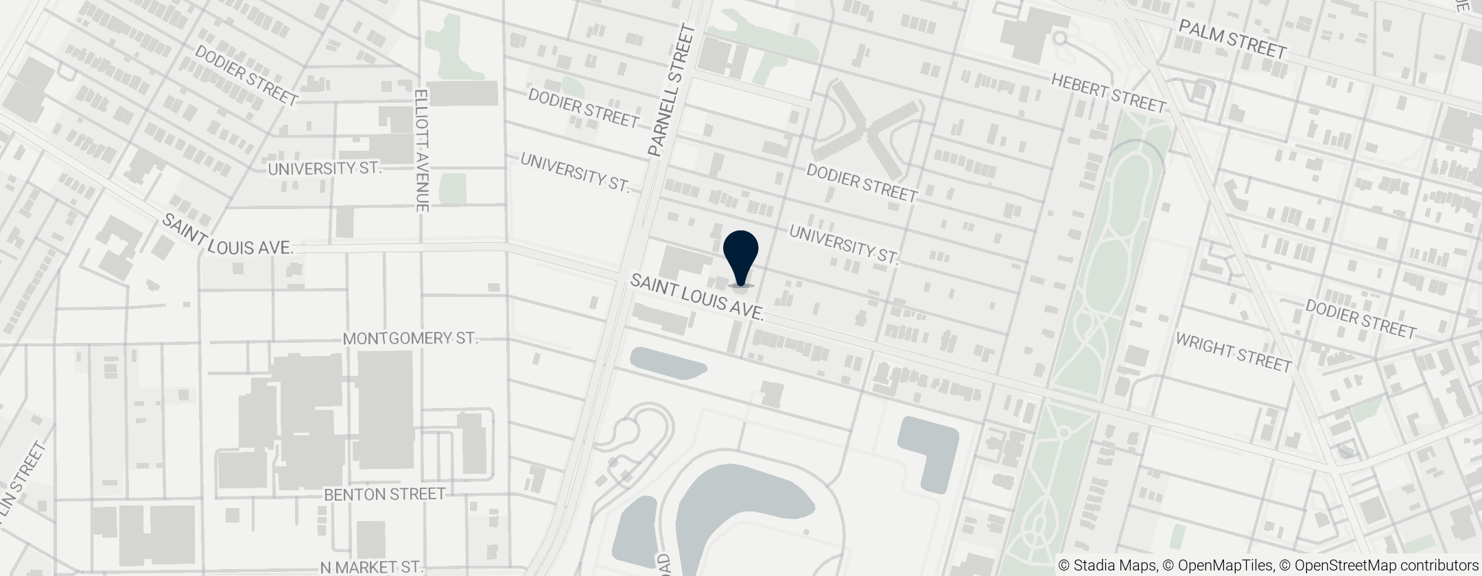 Map of The Griot Museum of Black History & Culture