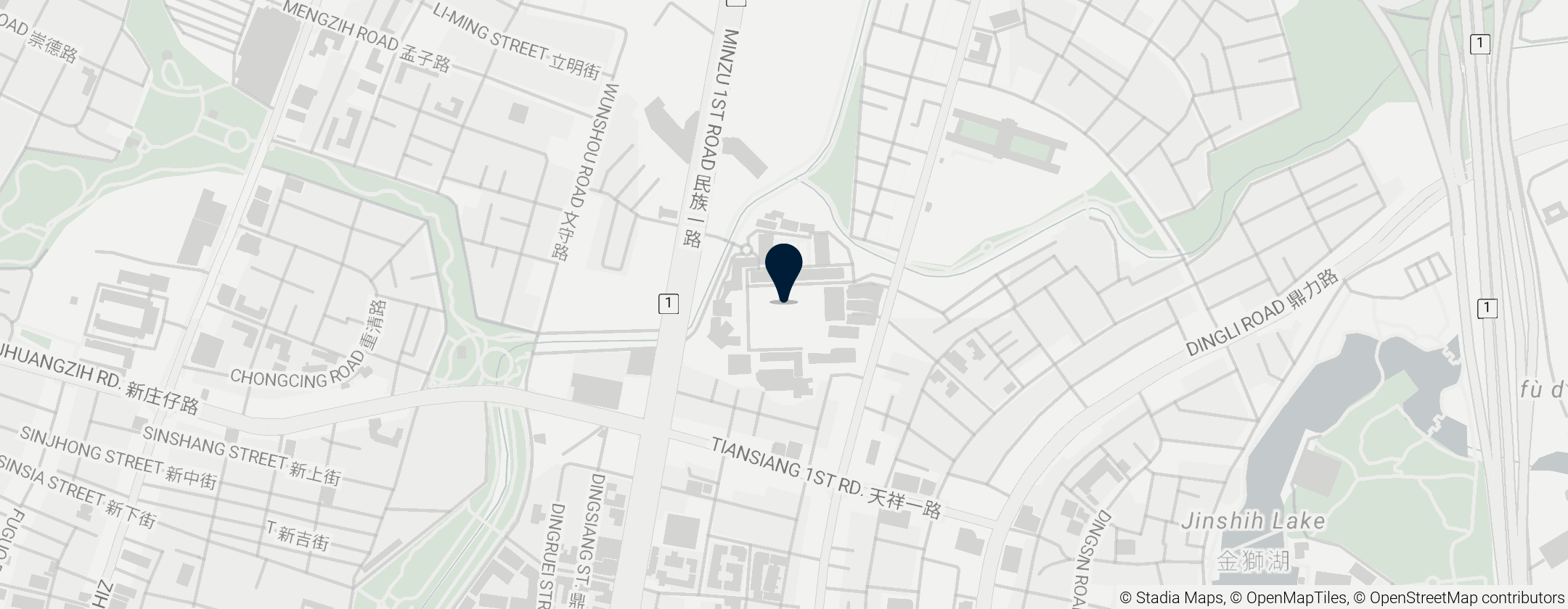 Map of Wenzao Ursuline University of Languages