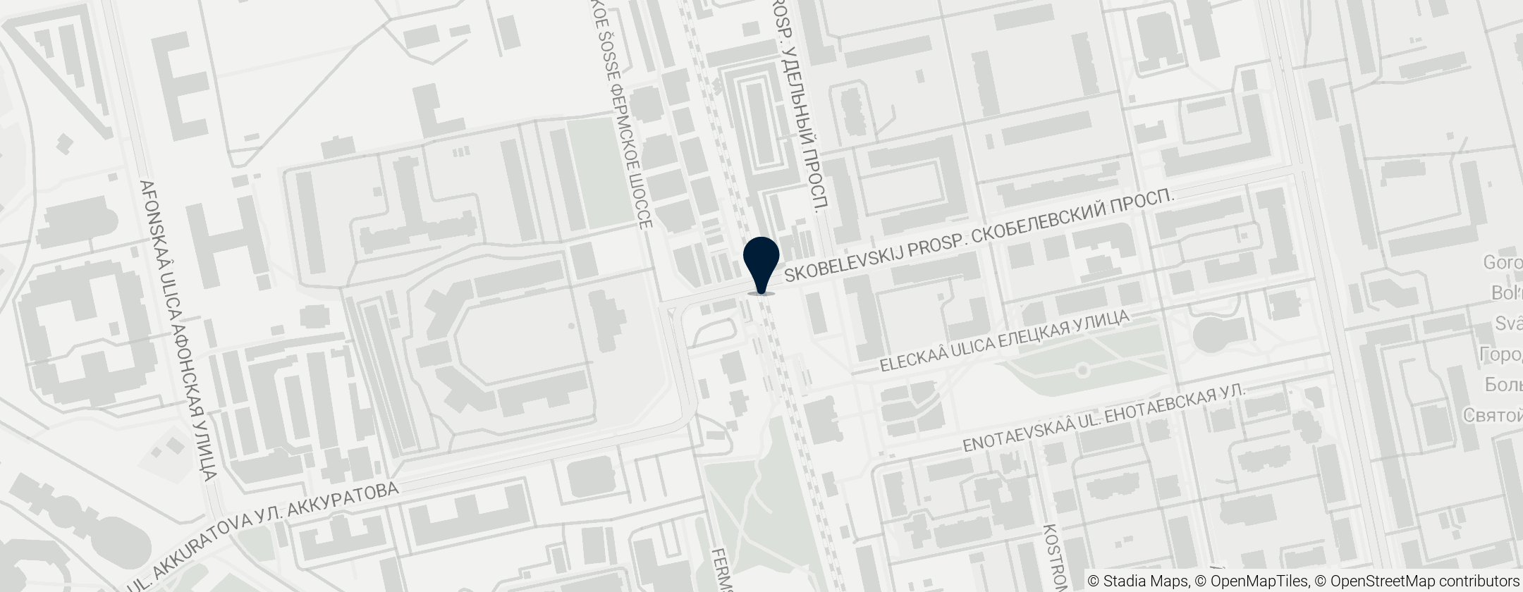 Map of Удельная