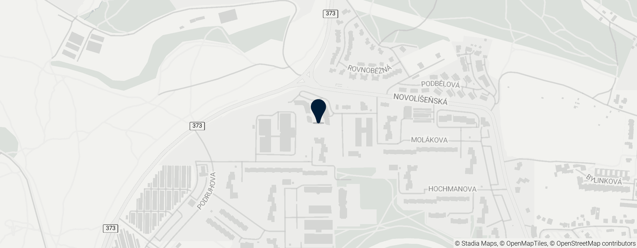 Map of Líšeňáček