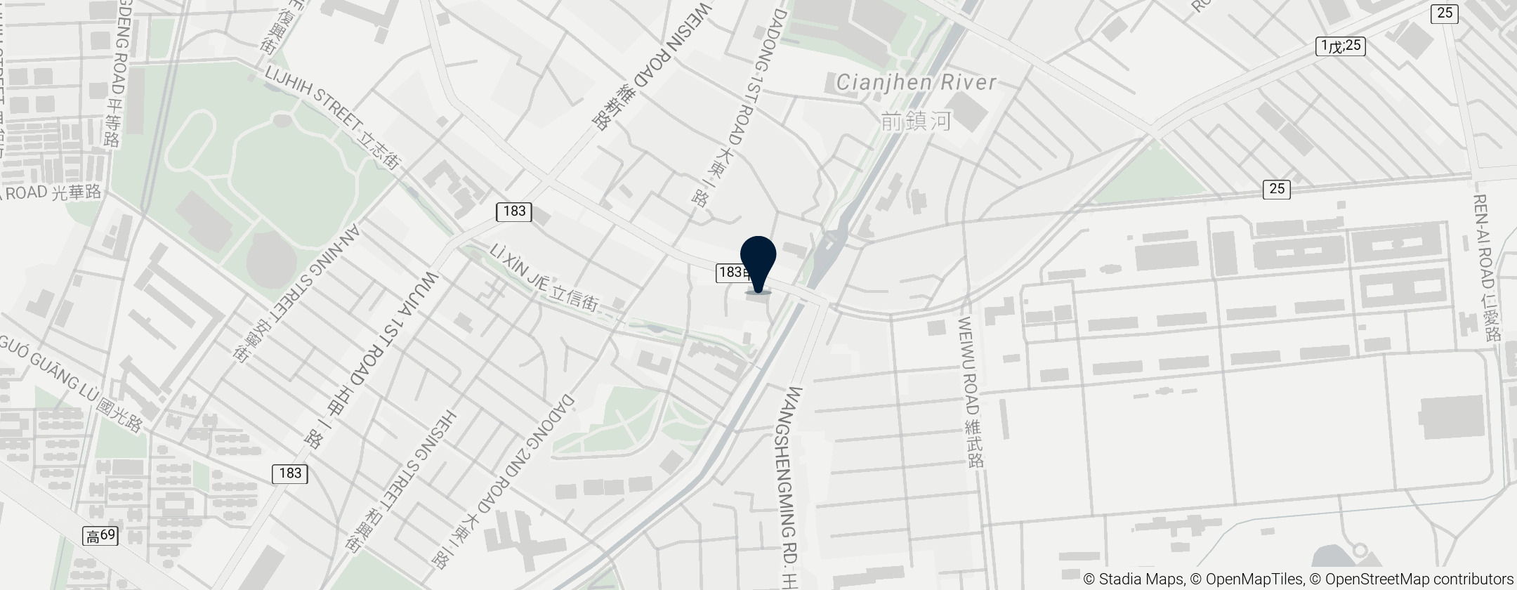 Map of Fengshan Longshan Temple