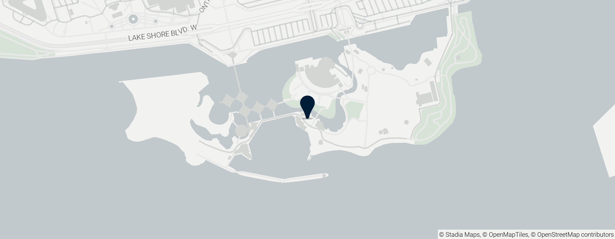 Map of Ontario Place