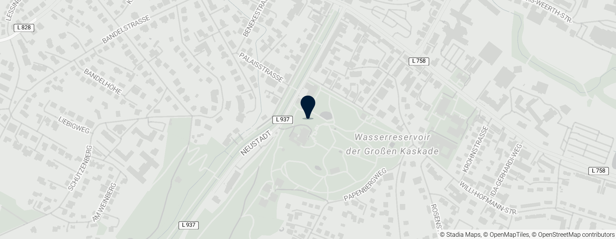 Map of Hochschule für Musik Detmold