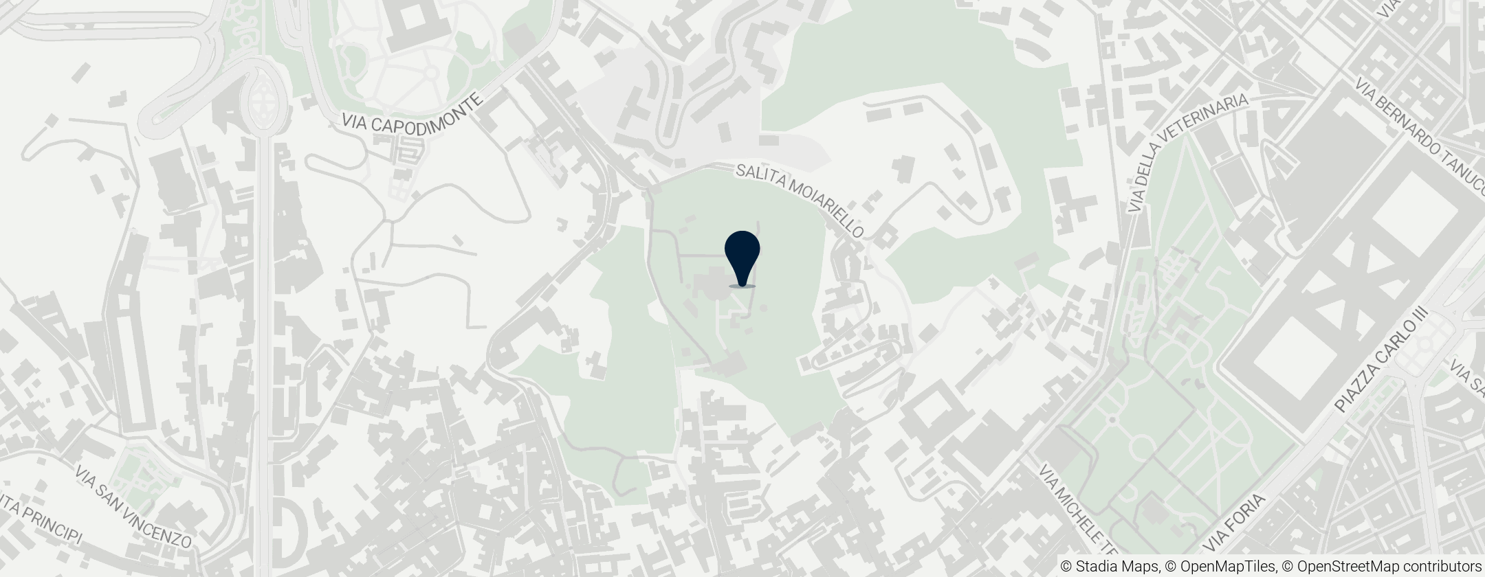 Map of Observatoire astronomique de Capodimonte