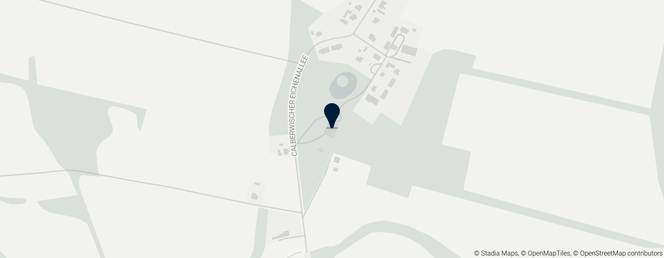 Map of Schloss Calberwisch